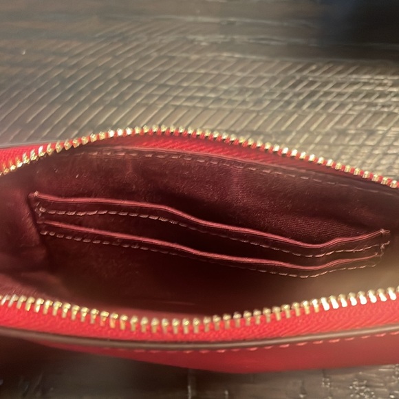 Red Coach wristlet - Picture 2 of 3